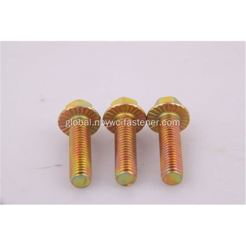 Metric Flange Bolts DIN 6921 FLANGE BOLTS Supplier